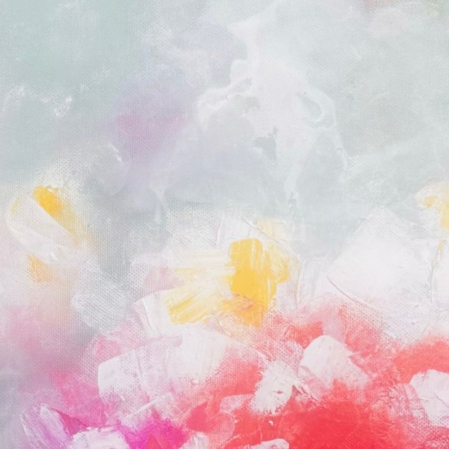 Misty Bloom — detail of gold light